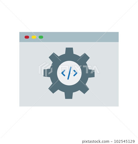 Code Optimization icon vector image. Suitable for mobile apps, web apps and print media. 102545129