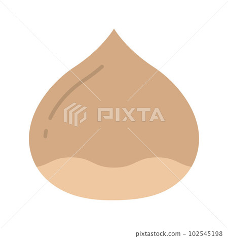 Chestnut icon vector image. Suitable for mobile apps, web apps and print media. Chestnut icon vector image. Suitable for mobile apps, web apps and print media. 102545198