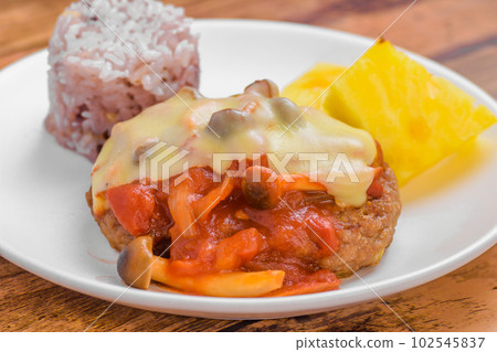Cheese Hamburger 102545837
