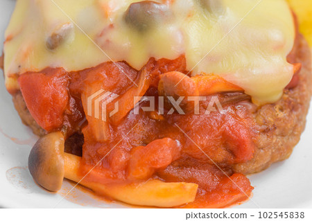 Cheese Hamburger 102545838