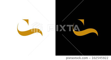 Modern and unique letter C initials logo design Modern and unique letter C initials logo design 102545922