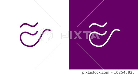 Modern and unique letter E initials logo design 2 Modern and unique letter E initials logo design 2 102545923
