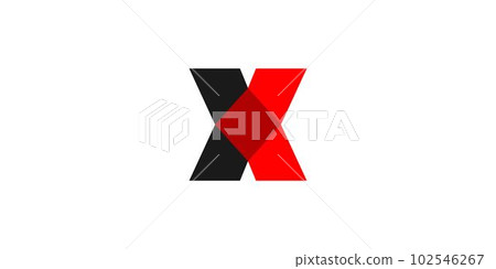 Modern and strong letter X initials logo design Modern and strong letter X initials logo design 102546267