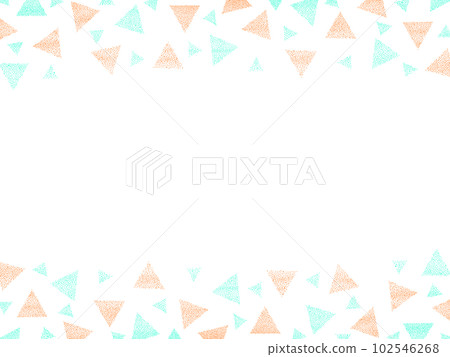 橙色和淺藍色三角形背景 橙色和淺藍色三角形背景 102546268