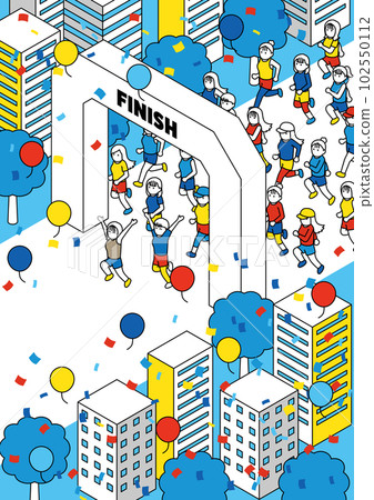 等量馬拉松婦女垂直的夏天目標 等量馬拉松婦女垂直的夏天目標 102550112