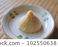 Miso served on a plate 102550638