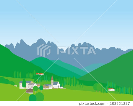 Santa Maddalena santa maddalena 多洛米蒂 春天 102551227
