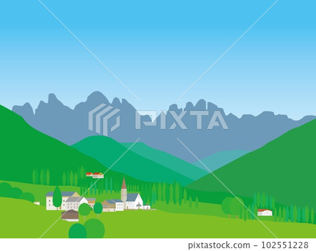 Santa Maddalena santa maddalena 多洛米蒂 春天 102551228