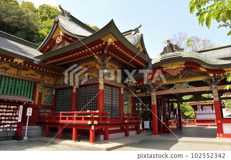 Main hall of Yutoku Inari Shrine 102552342