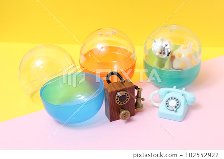 Gacha Gacha, toys, toys, capsules, small items, plastics, containers, cases, miscellaneous goods, toys 102552922