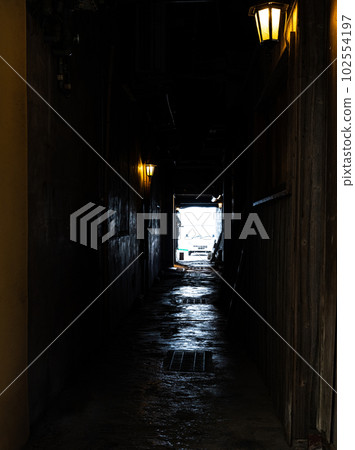 From the back alley of the port town From the back alley of the port town 102554197