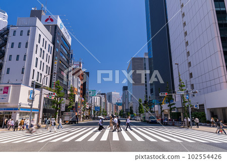 “東京”田町車站前辦公區/東京城市景觀 102554426