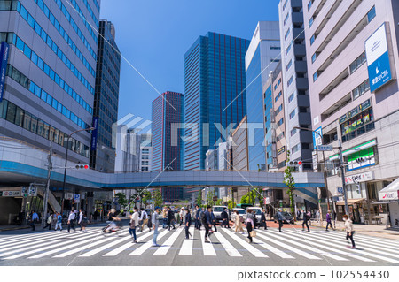 “東京”田町車站前辦公區/東京城市景觀 102554430