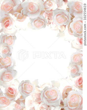 白玫瑰框架 102554619