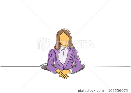 Single one line drawing businesswoman trying to get out of from hole, metaphor to facing big problem. Business struggles. Strength for success. Continuous line draw design graphic vector illustration Single one line drawing businesswoman trying to get out of from hole, metaphor to facing big problem. Business struggles. Strength for success. Continuous line draw design graphic vector illustration 102556073