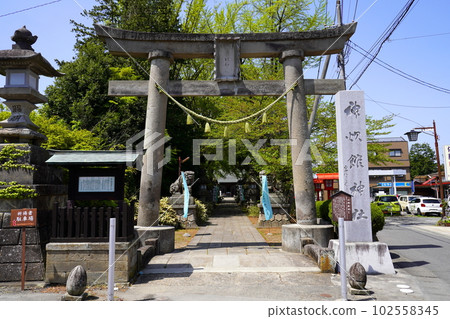 Kagamikan Shrine Torii Gate, Suwa Town, Sukagawa City, Fukushima Prefecture 102558345