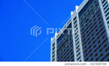 東京圓頂酒店和藍天風景 東京圓頂酒店和藍天風景 102560700