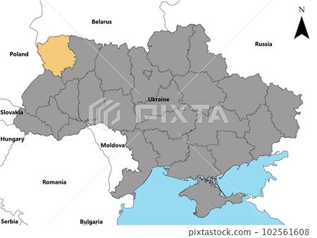 Ukraine map Europe Ukraine map Europe 102561608