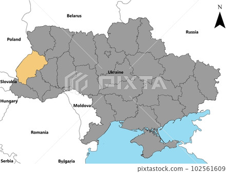 Ukraine map Europe Ukraine map Europe 102561609