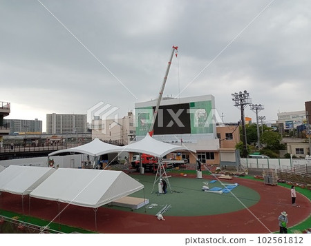 船橋賽馬場圍場改造（） 102561812