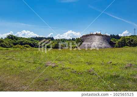 Aomori Sannai Maruyama Ruins Pit dwellings in the grasslands 102565525