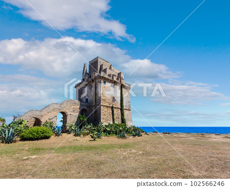 Torre Colimena on Salento sea coast, Italy Torre Colimena on Salento sea coast, Italy 102566246