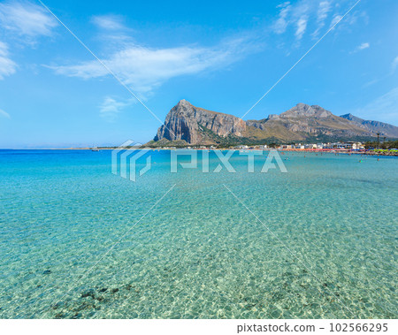 San Vito lo Capo beach, Sicily, Italy 102566295