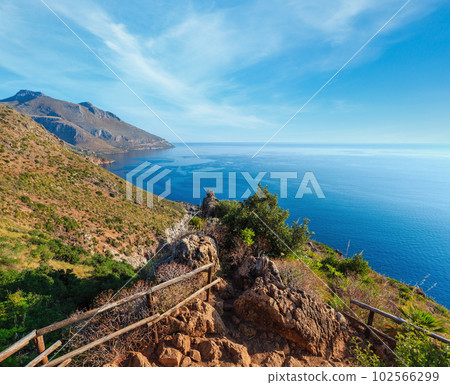 Zingaro sea coast, Sicily, Italy Zingaro sea coast, Sicily, Italy 102566299