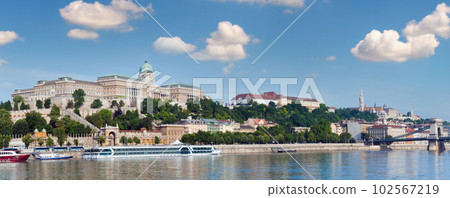 Budapest morning panorama Budapest morning panorama 102567219