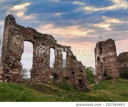 Buchach castle ruins, Ukraine. Buchach castle ruins, Ukraine. 102568463