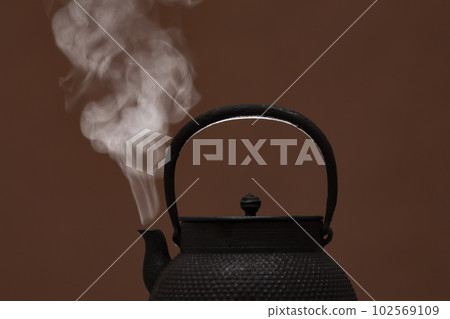 Iron bottle and steam Iron bottle and steam 102569109