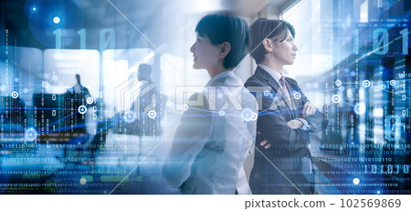 digital, business man, office worker 102569869