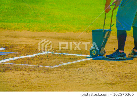 青少年棒球線描 青少年棒球線描 102570360