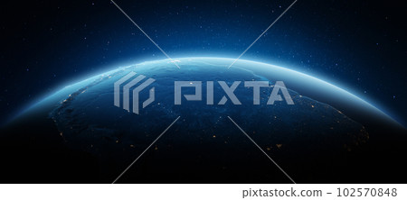 South America, Brazil city lights 102570848