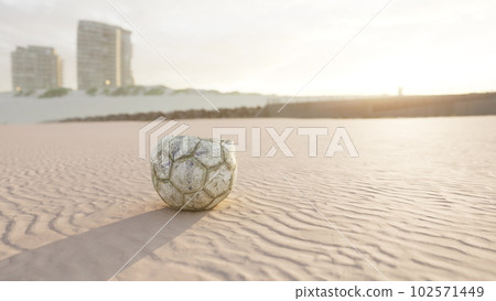 the old ball on ground the old ball on ground 102571449