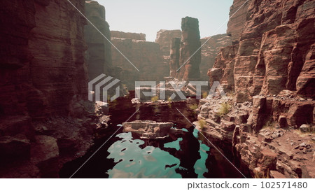 Colorado River in Grand Canyon 102571480