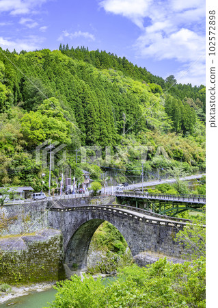 Symbolic spiritual bridge of Misato-cho, Kumamoto Prefecture Symbolic spiritual bridge of Misato-cho, Kumamoto Prefecture 102572898