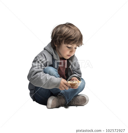 坐著的男孩 102572927