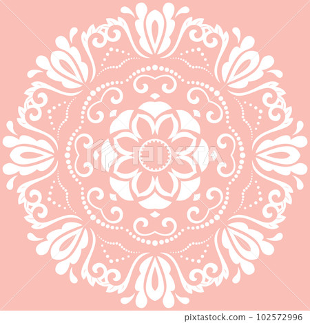 Classic Vector Fine Pattern With Various Arabesques Classic Vector Fine Pattern With Various Arabesques 102572996