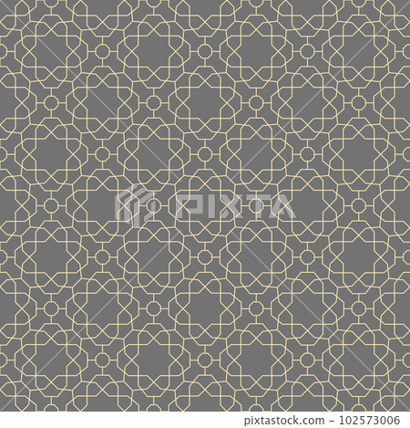 Modern Seamless Vector Pattern in Arabian Style Modern Seamless Vector Pattern in Arabian Style 102573006
