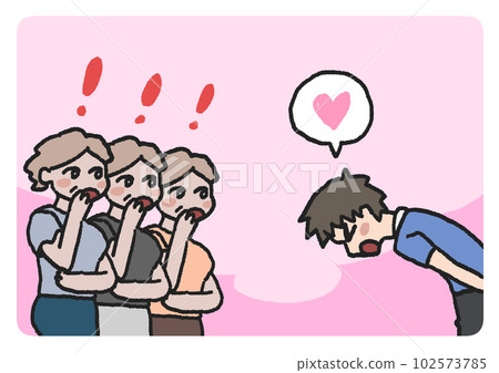 男人向三個女人表白 102573785