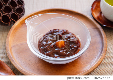 Cold chestnut zenzai 102574446