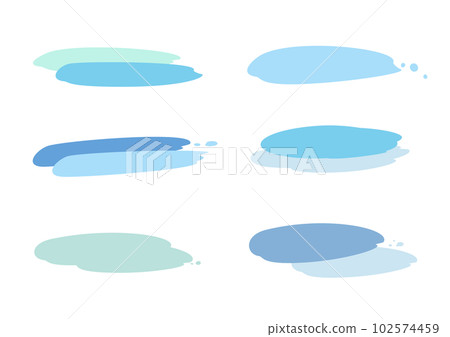 手繪風格的下劃線 102574459