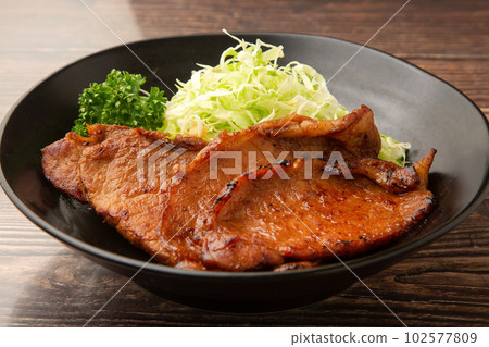 味噌醬烤豬肉 味噌醬烤豬肉 102577809