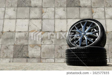 3D illustration Background for advertising and wallpaper in market and business scene. 3D rendering in decorative concept. 102577835