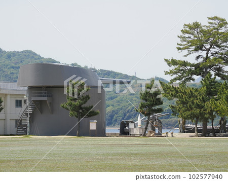 Etajima Former Naval Academy Battleship "Mutsu" main gun 102577940