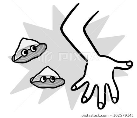 Bonito Crested Crow Attacking People Black and White Bonito Crested Crow Attacking People Black and White 102579145