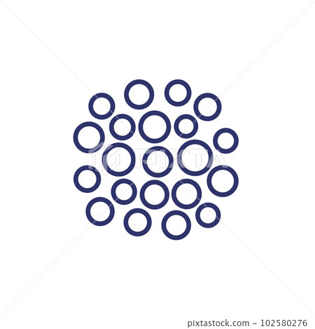 high density line icon, vector high density line icon, vector 102580276