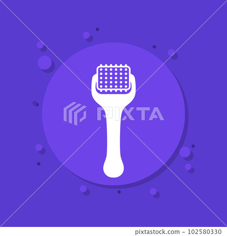 dermaroller icon, skin care device 102580330