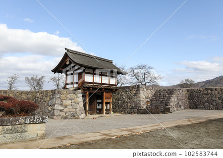 Nagano Prefecture Nagano City Winter Matsushiro Castle Nagano Prefecture Nagano City Winter Matsushiro Castle 102583744